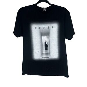 Next Level Apparel Mens Black Third Eye Blind 2015 Tour Graphic T-Shirt Small